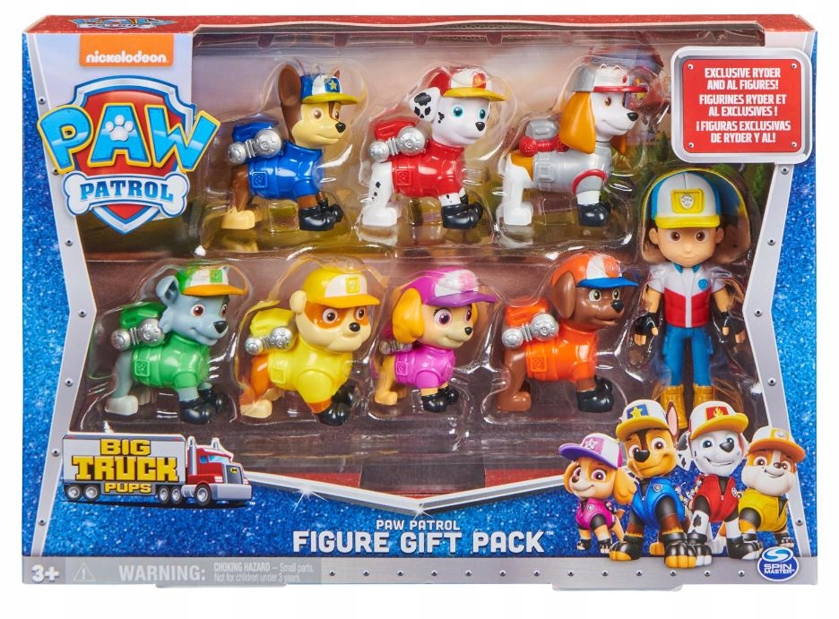

Figurki Psi Patrol zestaw 8 figurek Figurka Al