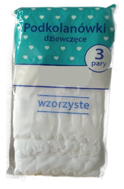 

Podkolanówki Dziecięce Cienkie 3 Pary one size Pl