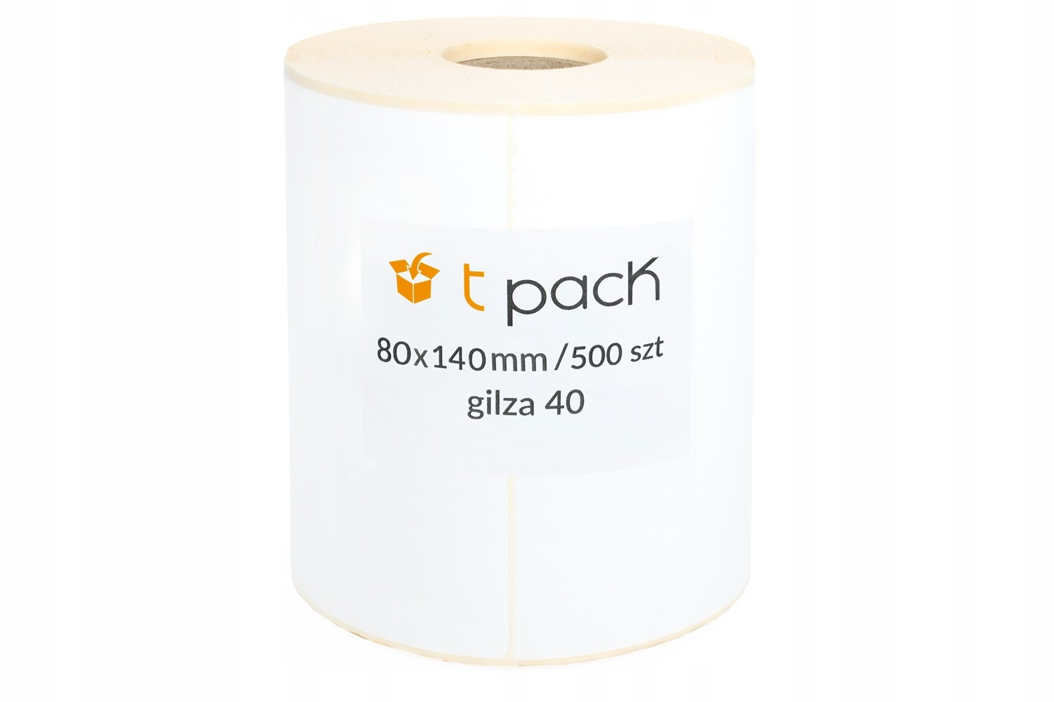 

Etykiety Termiczne Naklejki Samoprzylepne 80x140