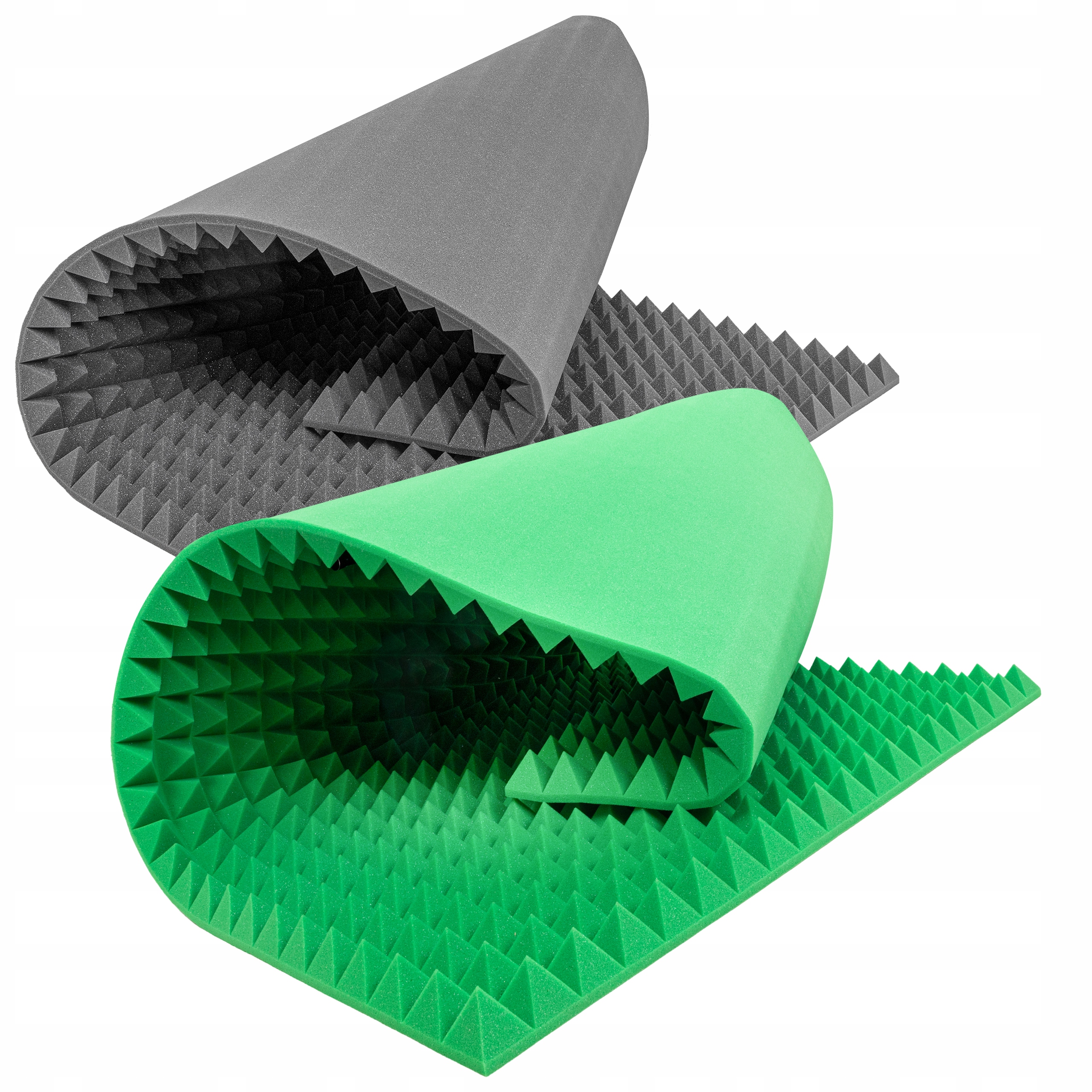 Akustická pena s kužeľmi, dobrá akustika v štúdiu, nástenný panel do obývačky