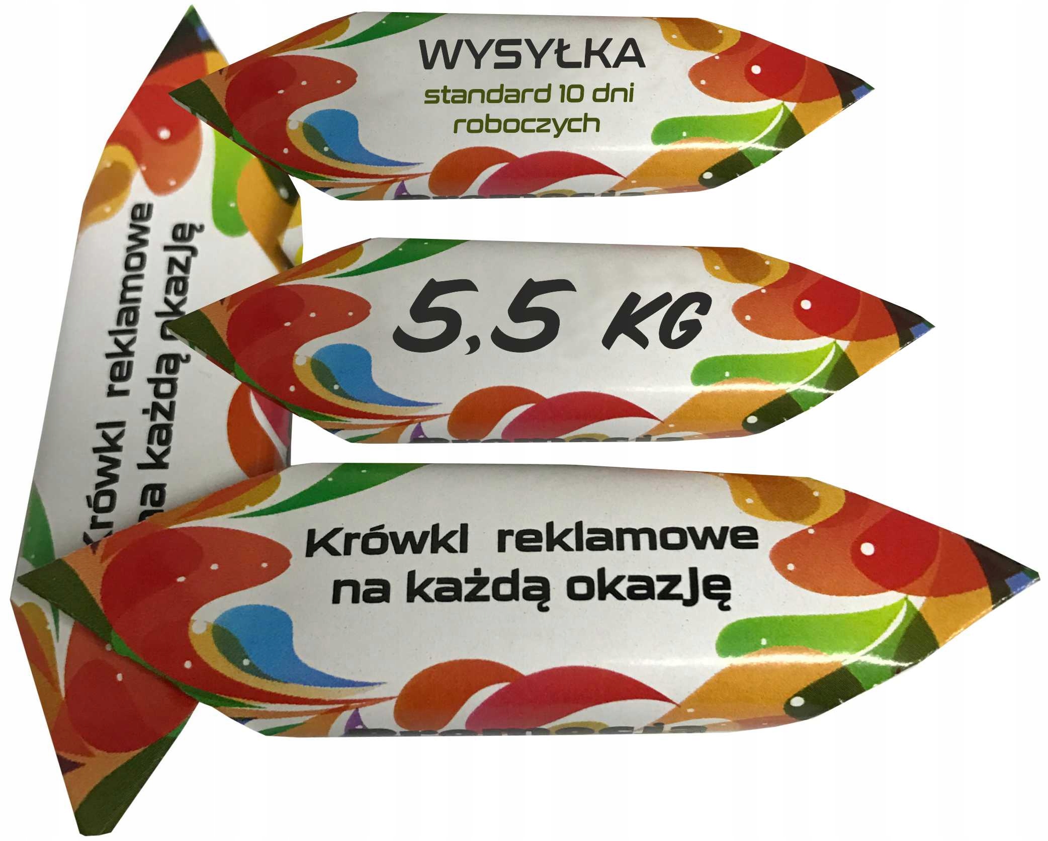 Bonbóny Krówki Premium s logem na másle, spodní potisk, grafika, design za cenu 5,5 kg