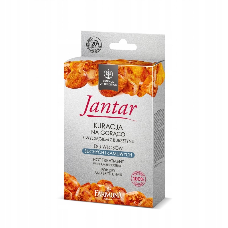 

Jantar Kuracja do włosów na gorąco