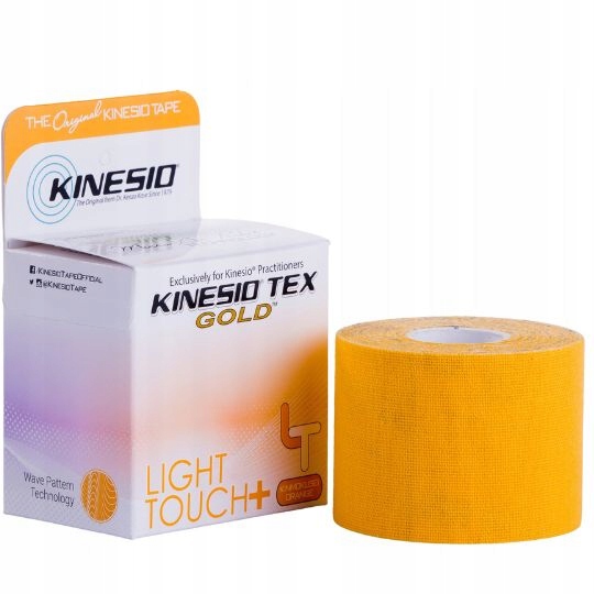 

Kinesio Tex Gold Light Touch+ 5 cm x 5 m Pomarańcz