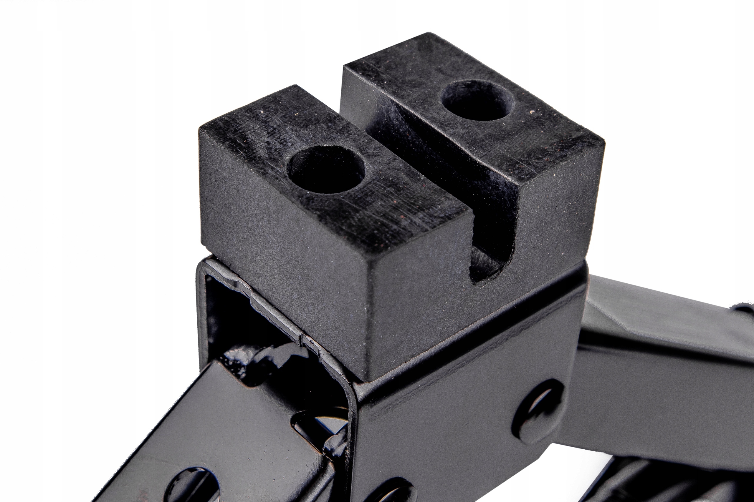 PODNOŚNIK SAMOCHODOWY TRAPEZOWY 2 T LEWAREK GUMA Maksymalna wysokość podnoszenia 390 mm