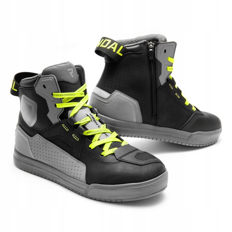 Topánky Rebelhorn Vandal II Black/Grey/Fluo Yellow veľ 36