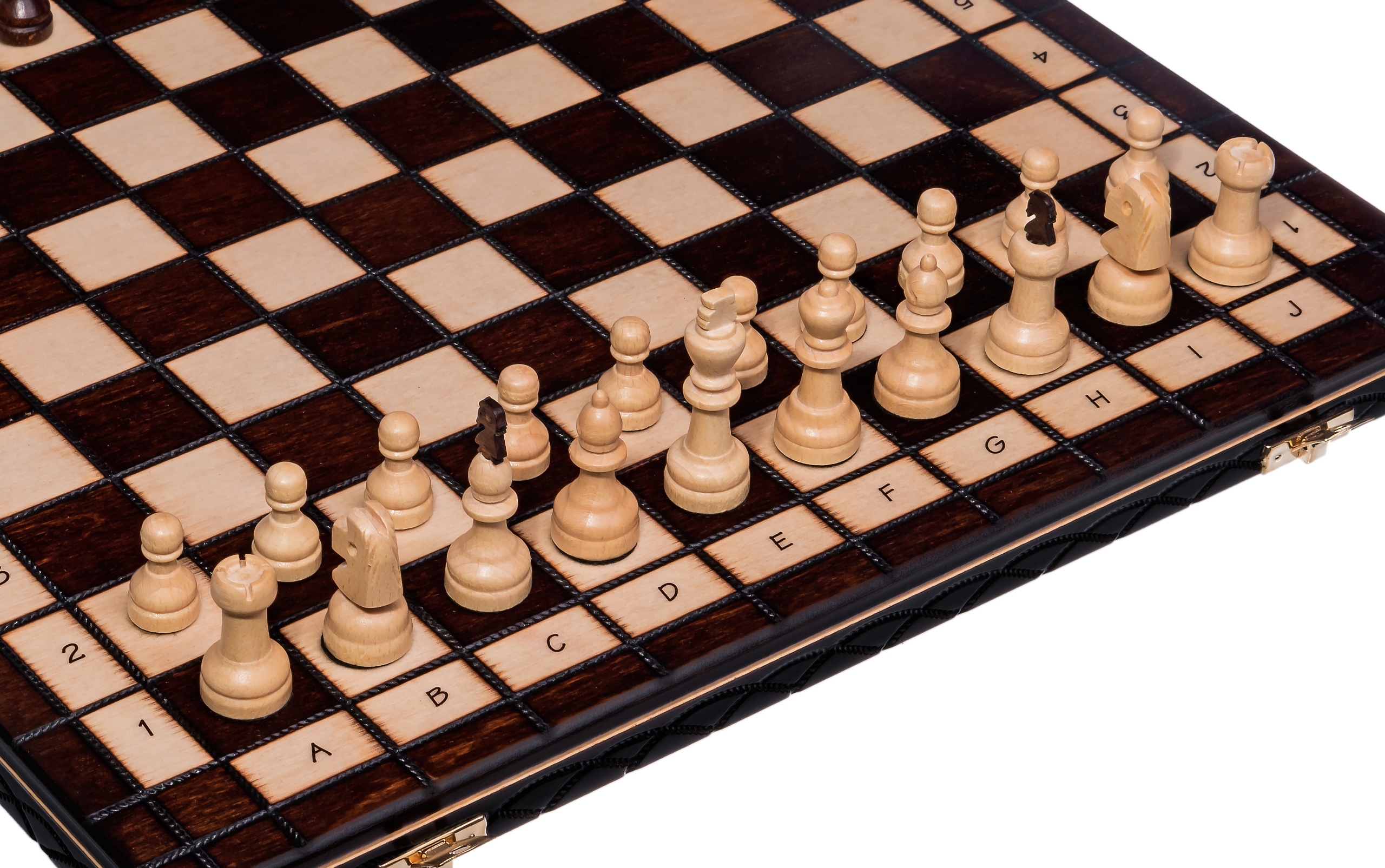 SZACHY + WARCABY DREWNIANE 100-POLOWE CAPABLANKA Stan opakowania oryginalne