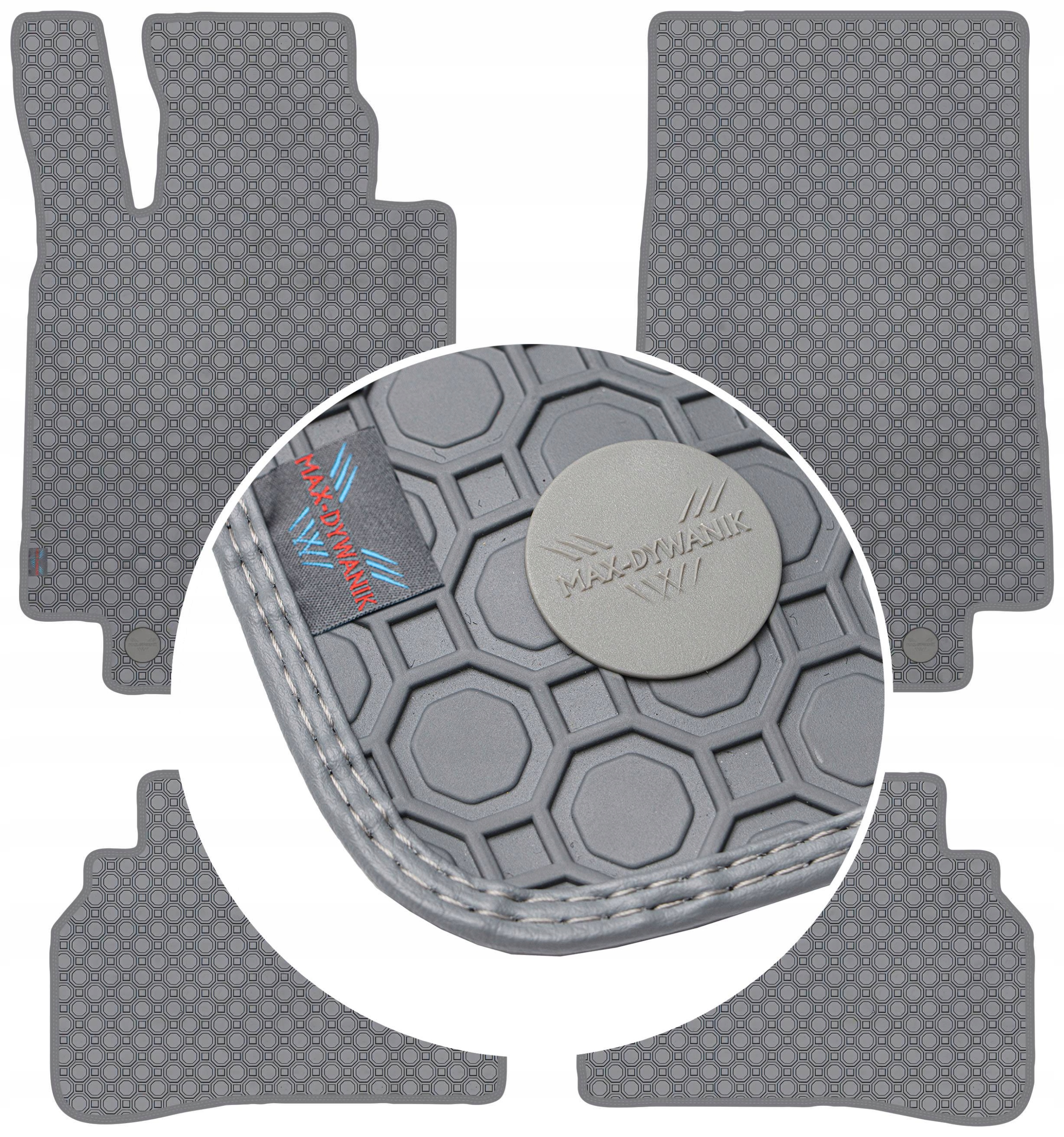 Mercedes C-Klasa W205 2013 Koberce Popielate