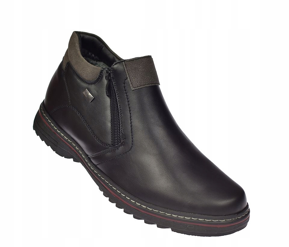 Pánské zimní zateplené boty na zip Skotnicki B-0603 vel