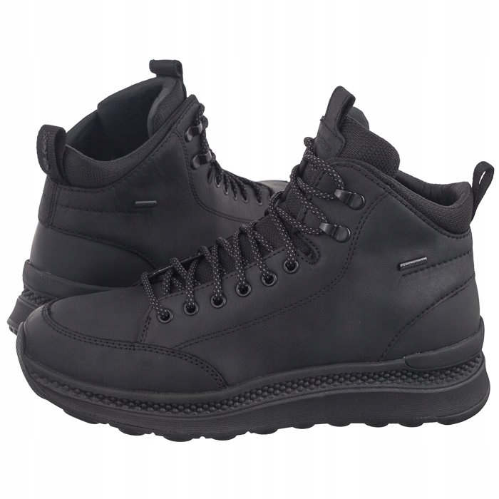 Buty Trekkingowe Męskie Geox U Spherica Actif X2 Black U46HMA Černé