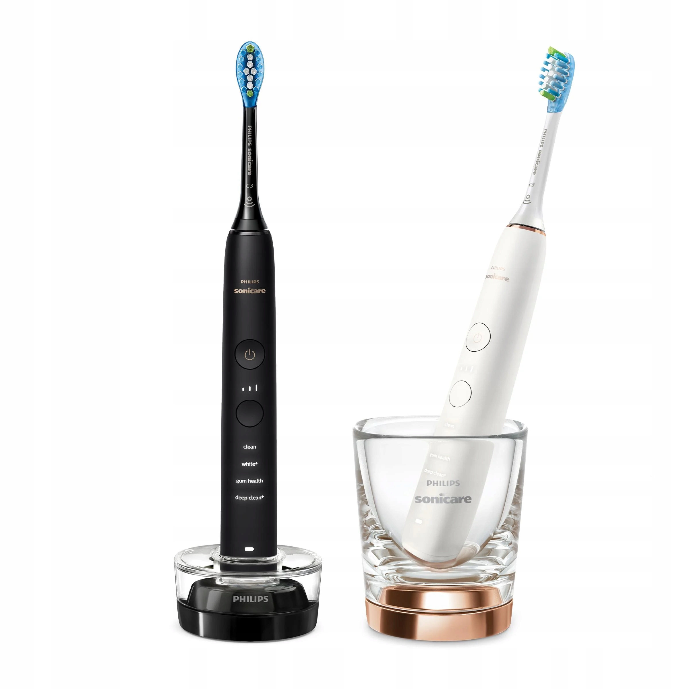 Zestaw szczoteczek Philips Sonicare HX9914/57 DiamondClean 9000 z aplikacją