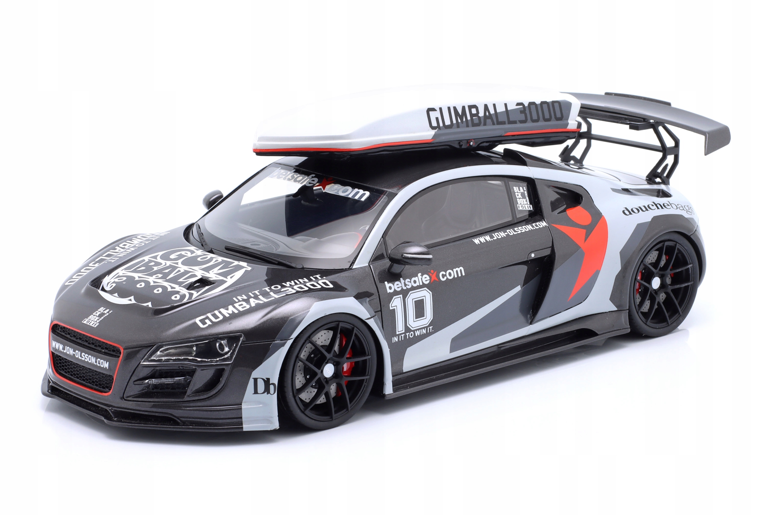 Audi R8 Body Kit Gumball 3000 #10 Camo 2013 Gt Spirit 1:18 1/18 GT870 Model