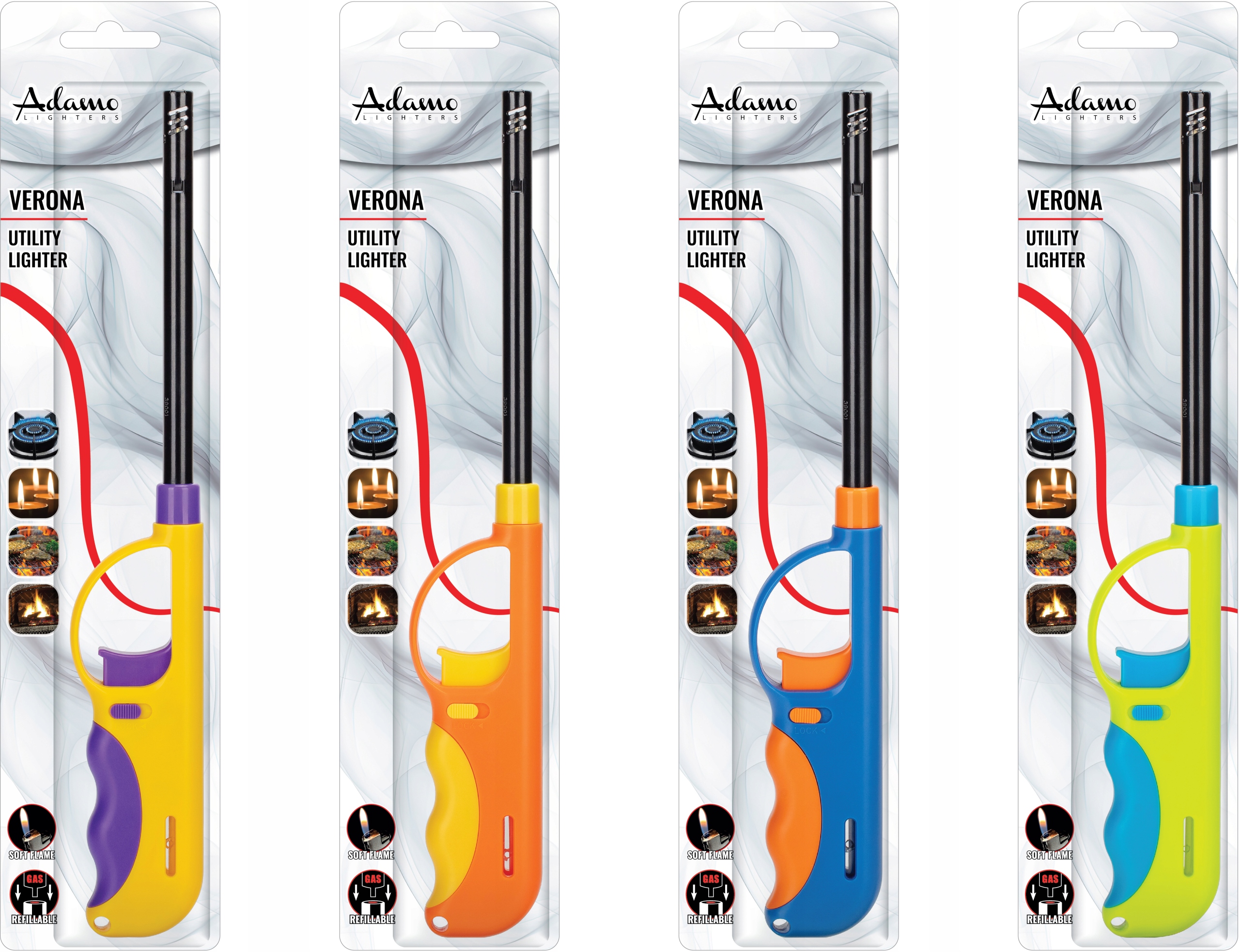 Zapalarka Gazowa Zapalniczka Długa 28cm Verona HC blister 325500