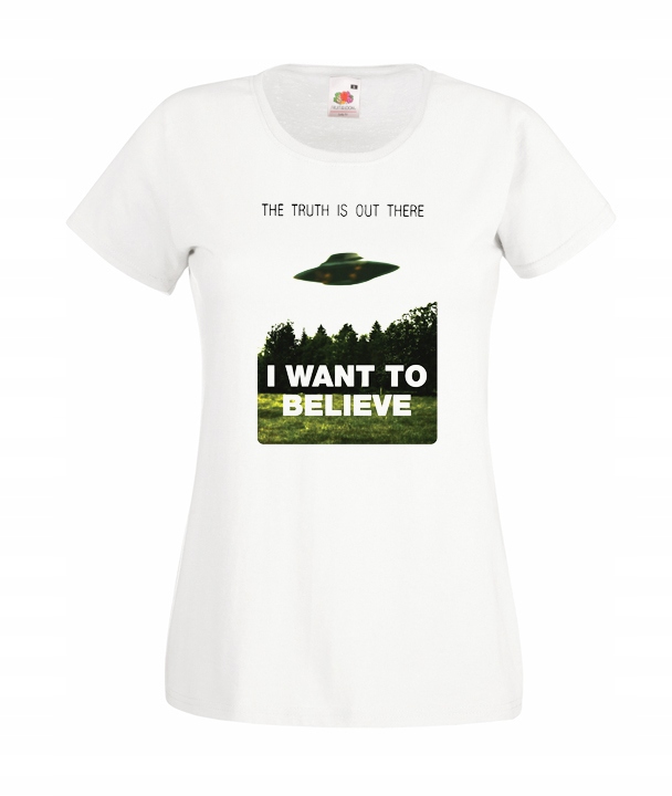 

Xs Koszulka Damska Archiwum X I Want To Believe