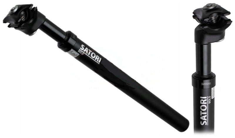 Wspornik siodła Satori Solo 350/27,2 mm czarny