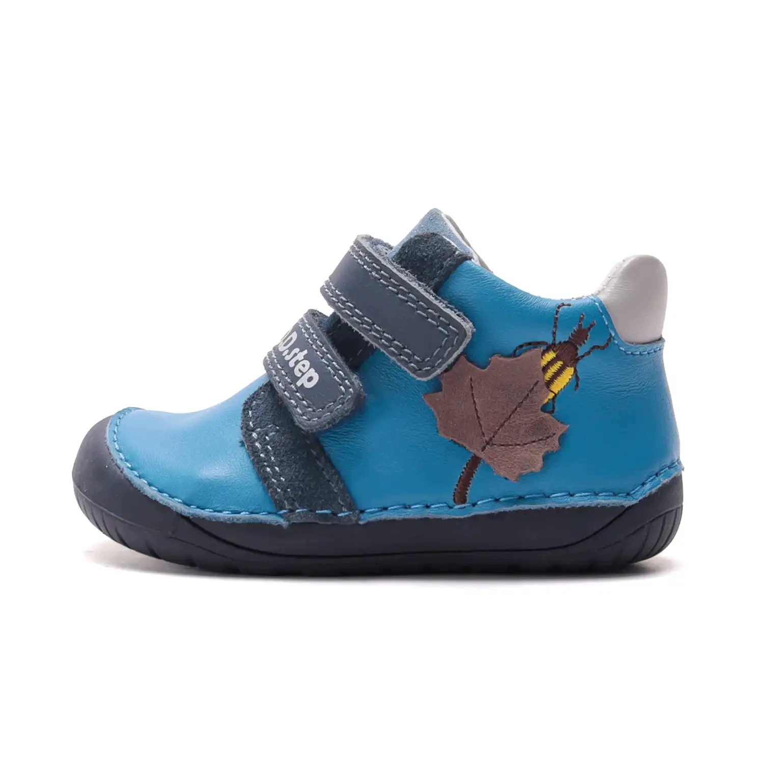 Półbuty skórzane barefoot D.D. Step S070-62392B Marine 21