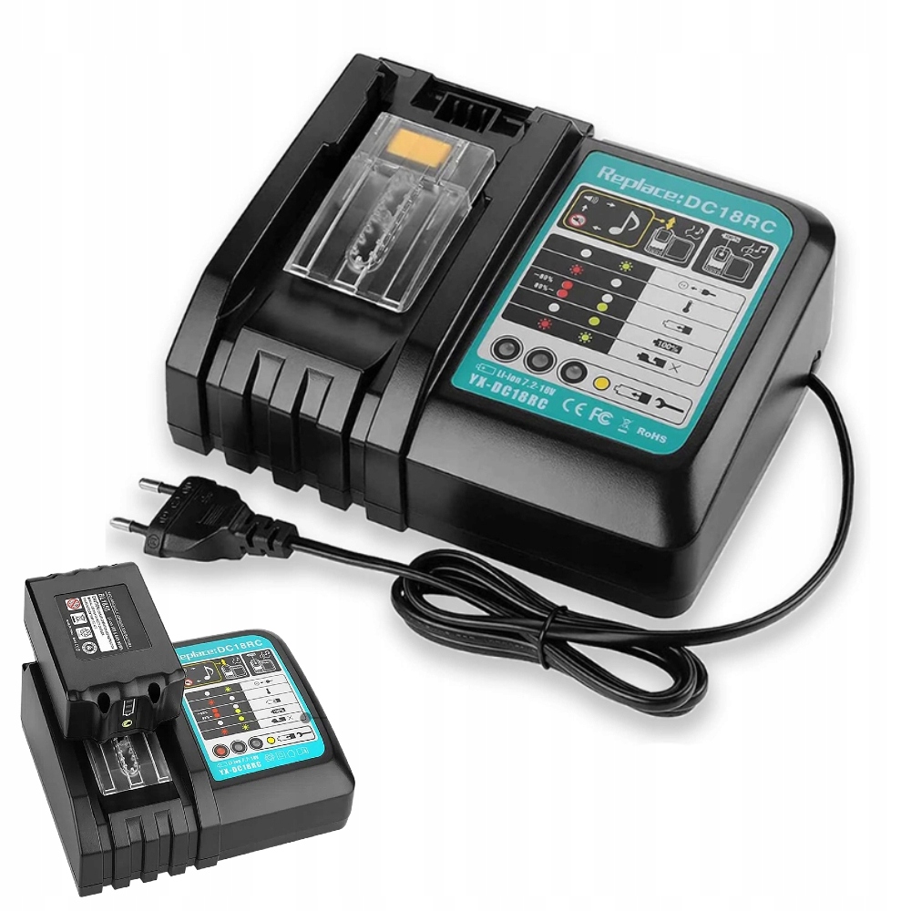 Nabíječka akumulátorů Li-ion Makita DC18RC 14.4 V 18 V