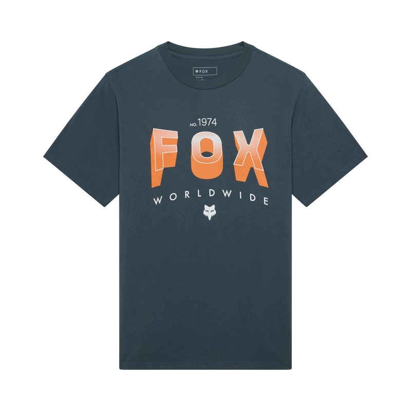 Tričko Fox Block 195 Original Deep Cobalt (M)