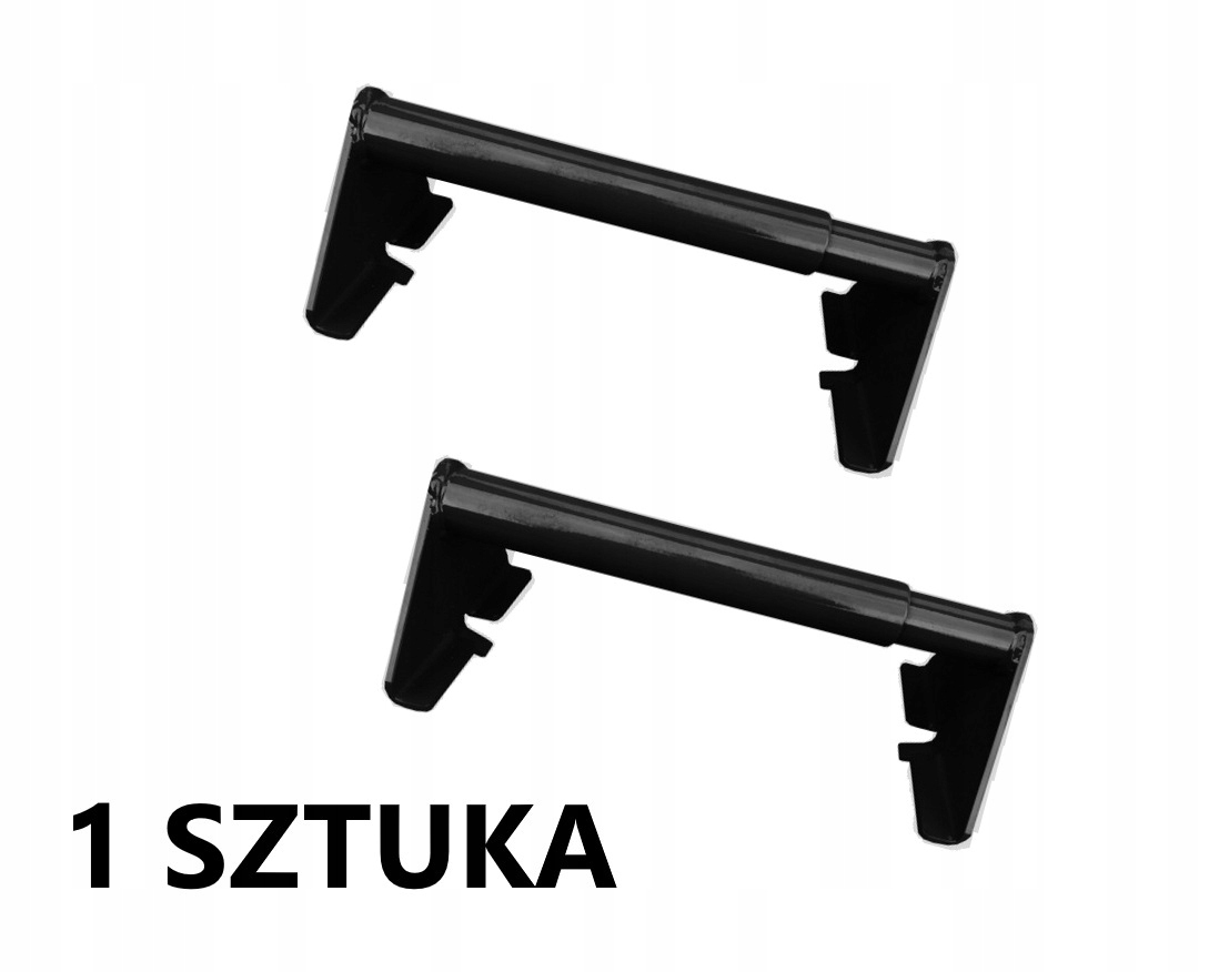 Černý klín nájezdu odtahového vozu stopky blokování kola 29-46 cm transport tažení