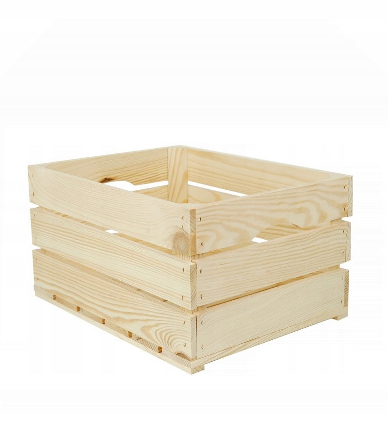 

Skrzynka Drewniana 40x30 Z Drewna XXL