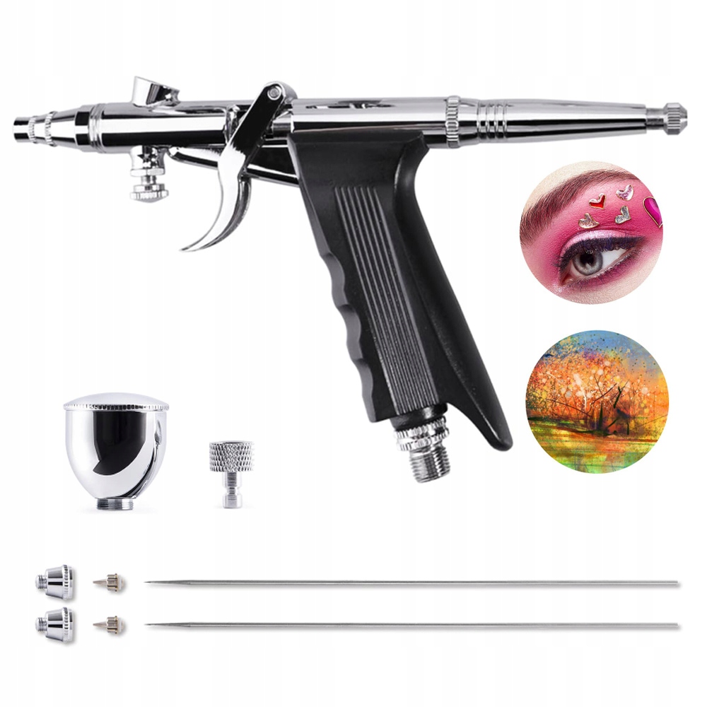 Aerograf – Precizní Modelářská Lakovací Pistole Se 3 Tryskami