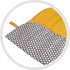 TORBA DO WÓZKA DLA MAMY ORGANIZER PRZEWIJAK Wzór dominujący kratka