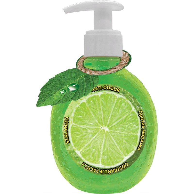 

Lara mydło w płynie z dozownikiem 375ml limonka