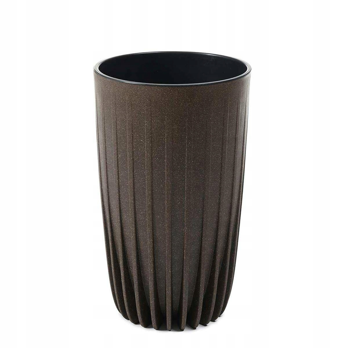 

Ozdobna Donica Doniczka brązowa Coffee na kwiaty
