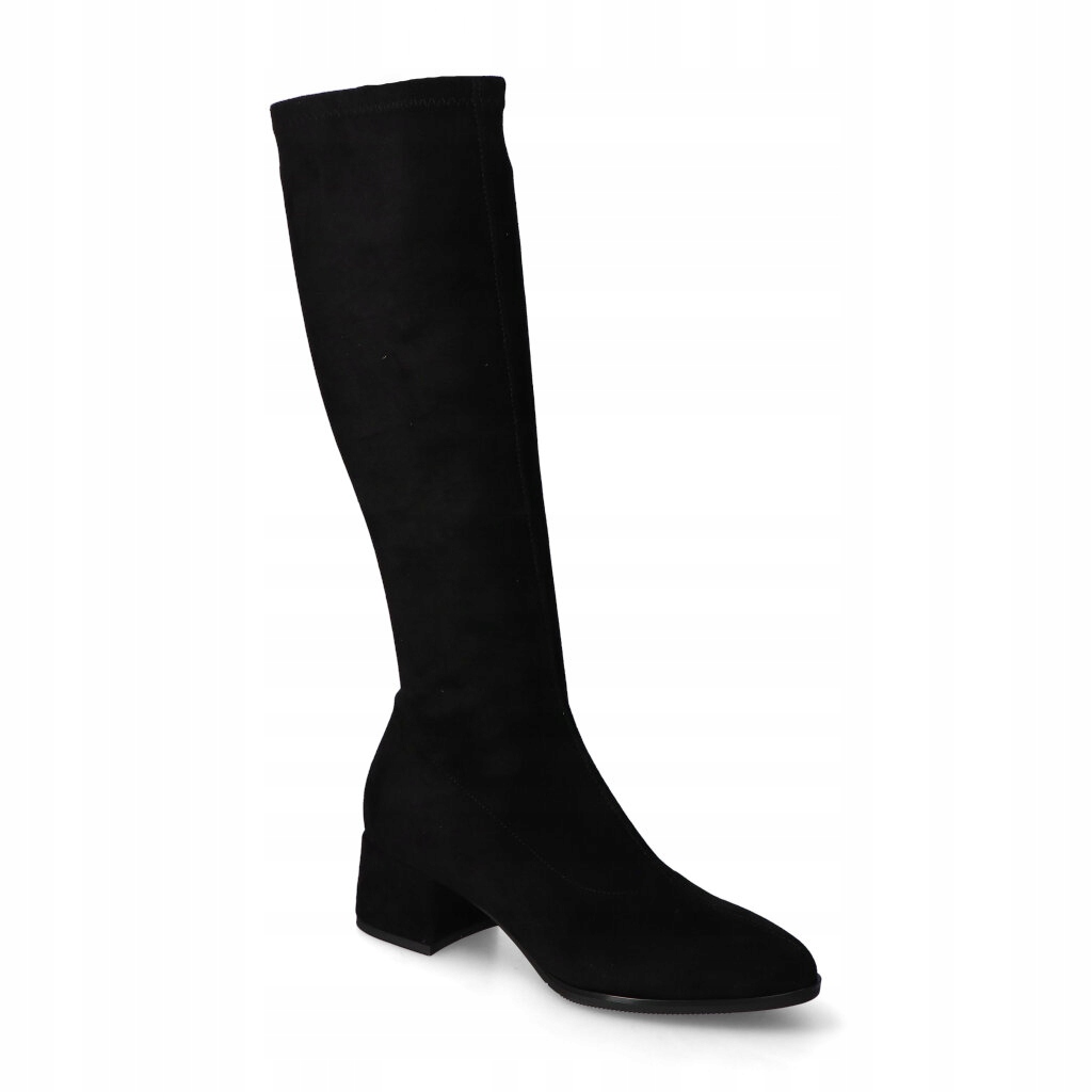 Kozačky Emi Romani 20805/730 Černý semiš 37