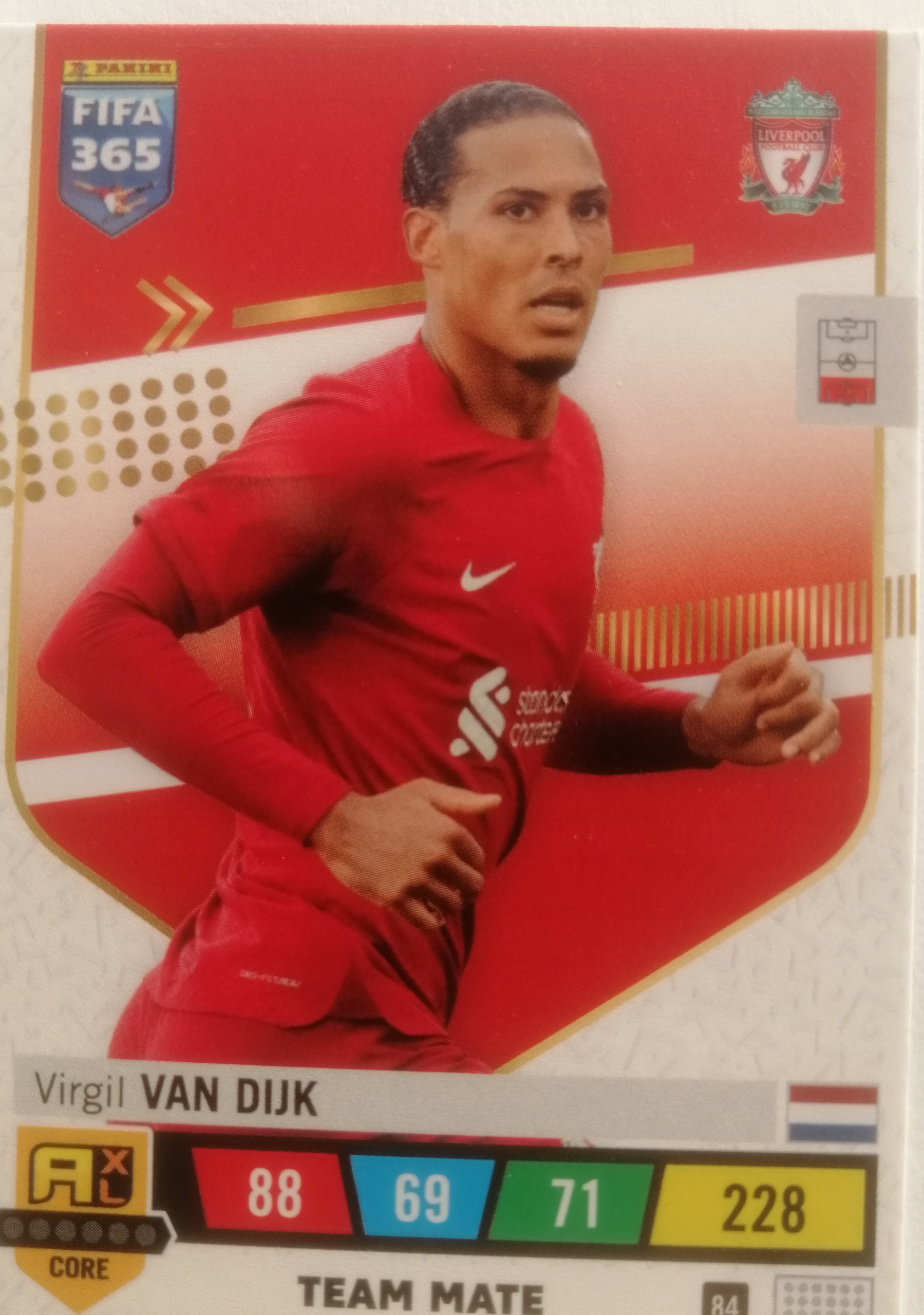 Fifa 365 2023 Core Team Mate 84 Virgil Van Dijk