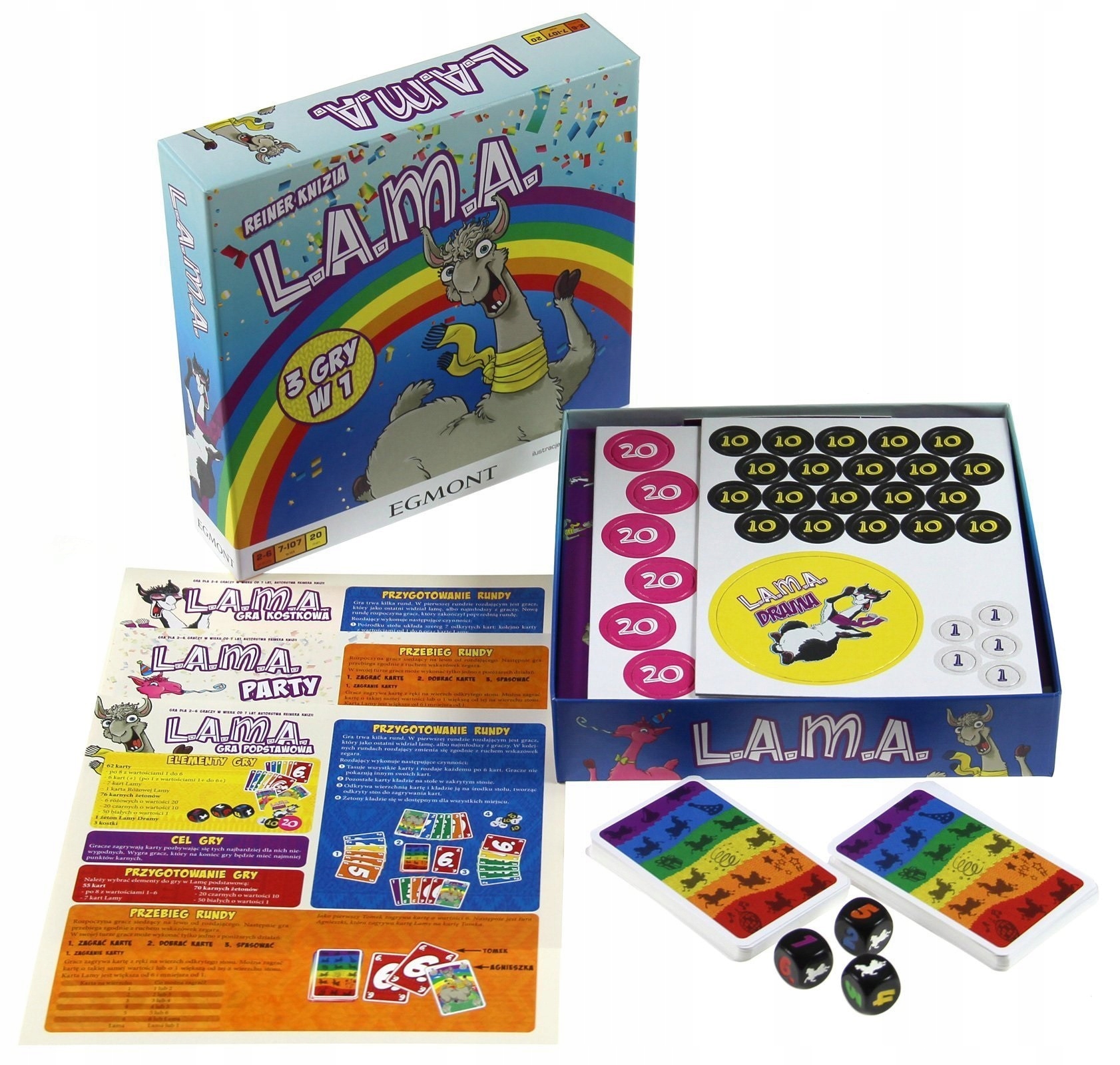 Na Urodziny Gift Lama (l.a.m.a.) Gra Edukacyjna Dla Rodziny