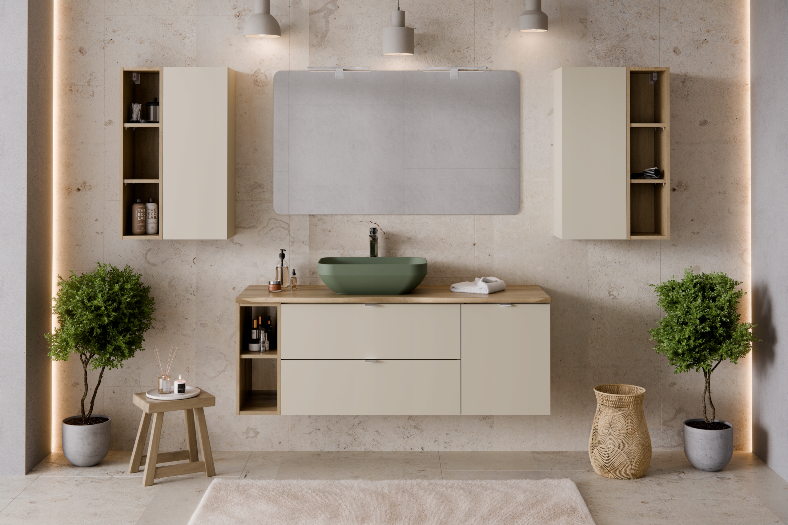Nábytková sestava 80 cm s deskou