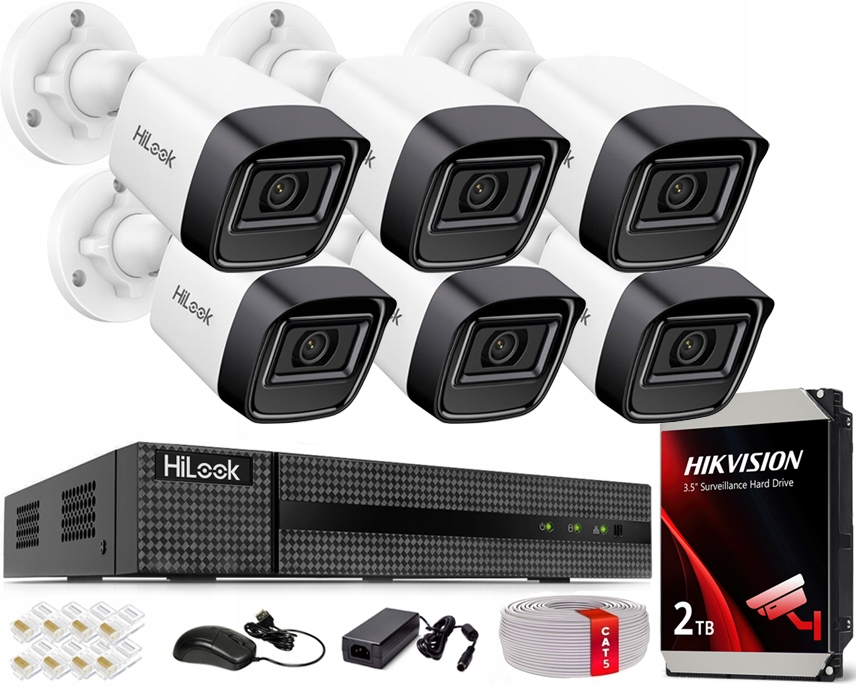 Monitorování Ip 6 Kamer 4MPx Externí Aplikace Hilook By Hikvision