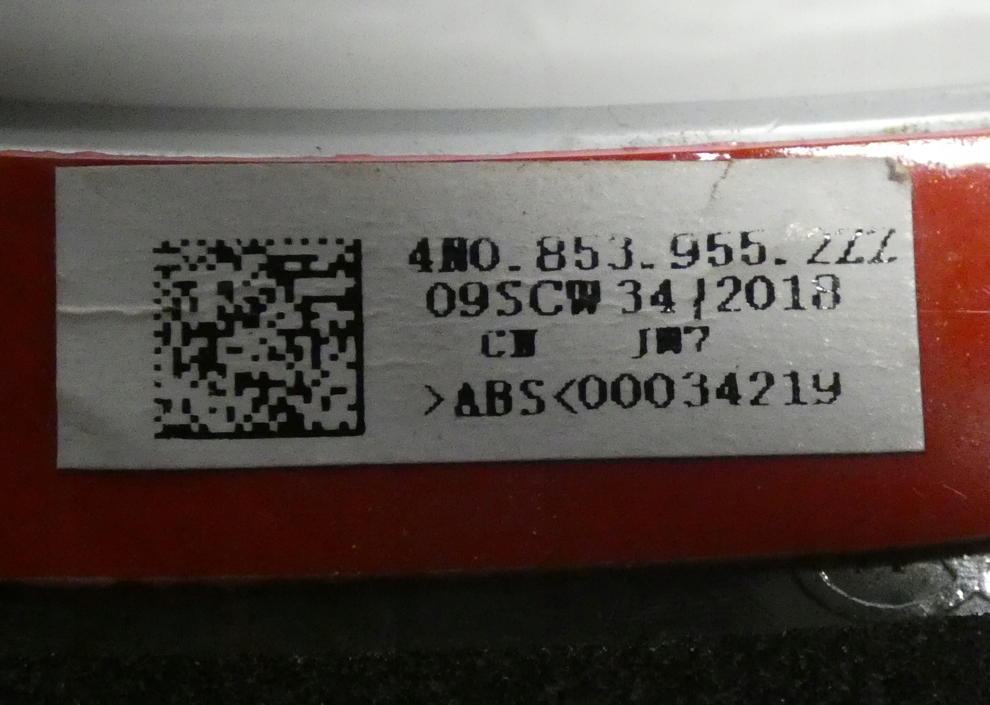 AUDI A8 D5 4N0856956 4N0853955 2017- CHROM decorative trim lights