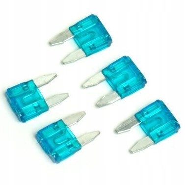 

Bezpieczniki płytkowe Mini nożowe 5x 15A