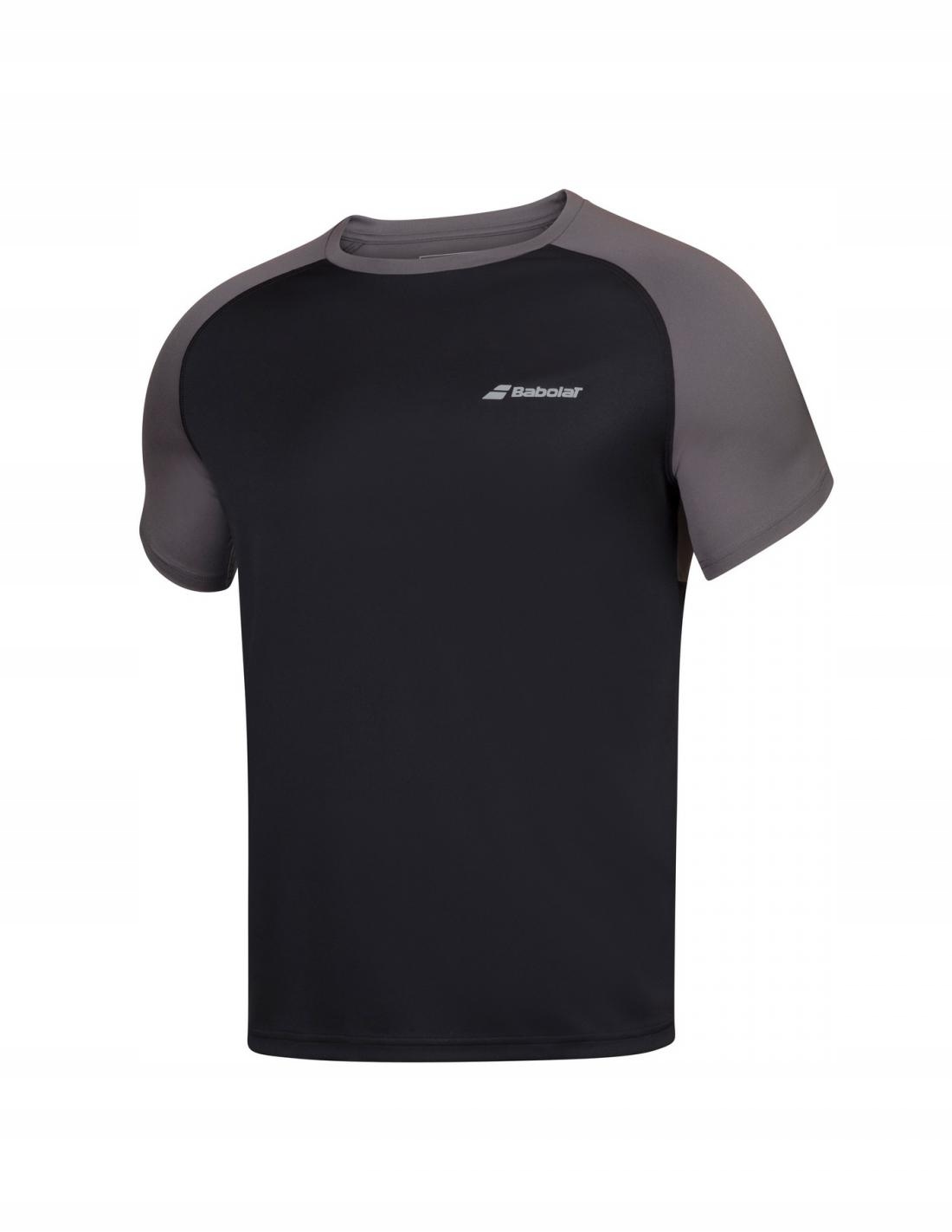 Koszulka Babolat Play Crew Neck Tee Men 2020 Bk S