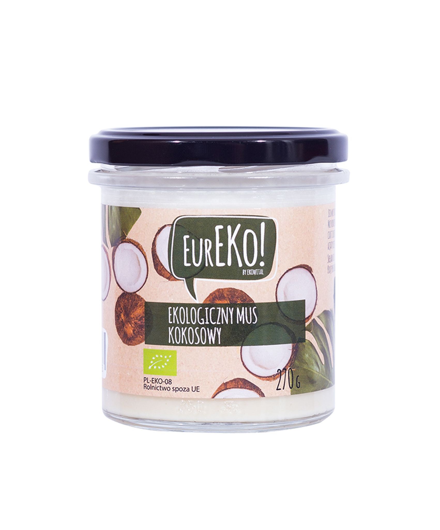 3X Kokosová pěna Bio 270 g