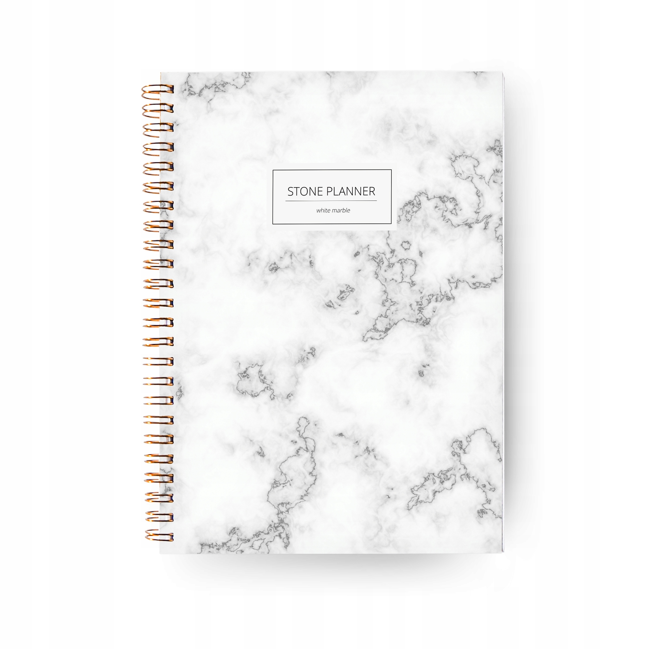 

Planer a5 Tygodniowy Pionowy Marmur Stone Marble