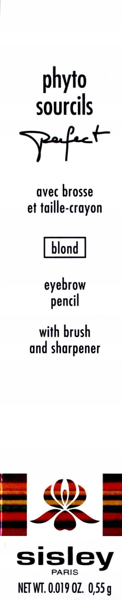 Sisley Phyto-sourcils Perfect – Tužka na obočí s kartáčkem a ořezávátkem, odstín Blo (Blond)