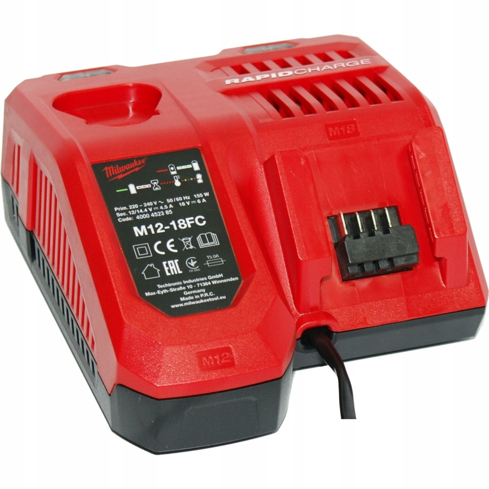 

Nowa Szybka Ładowarka Milwaukee M12-M18FC Oryginał