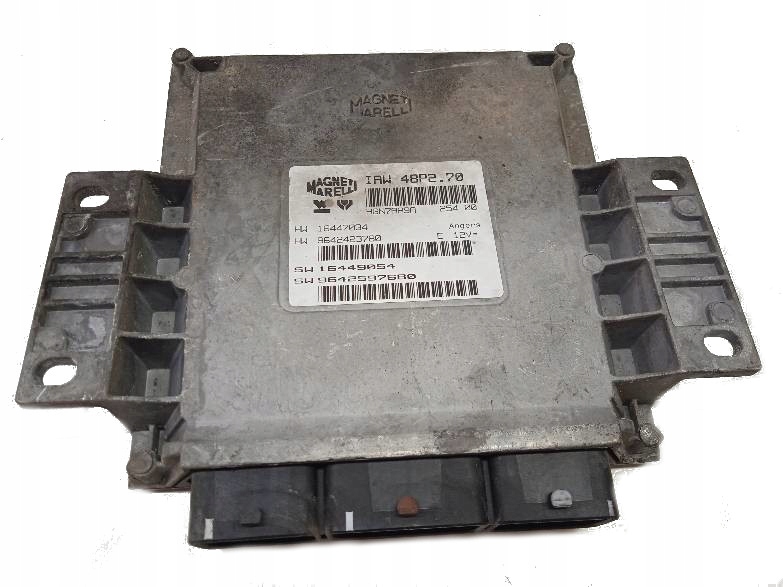 control unit of the engine PEUGEOT 206 9642597680