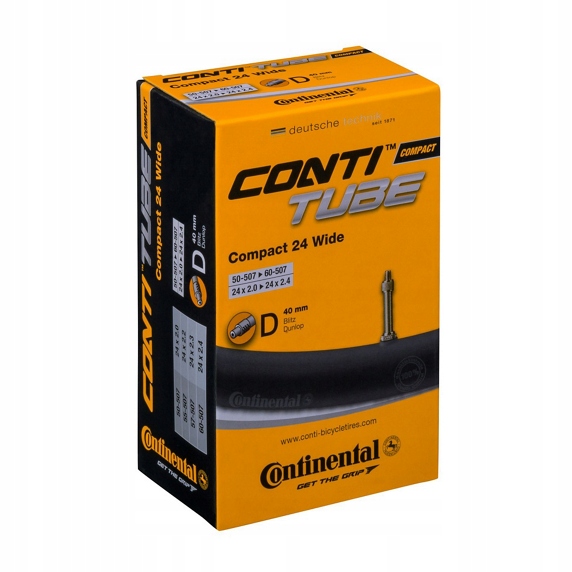 Dętka Compact 24 Wide Dunlop 40mm