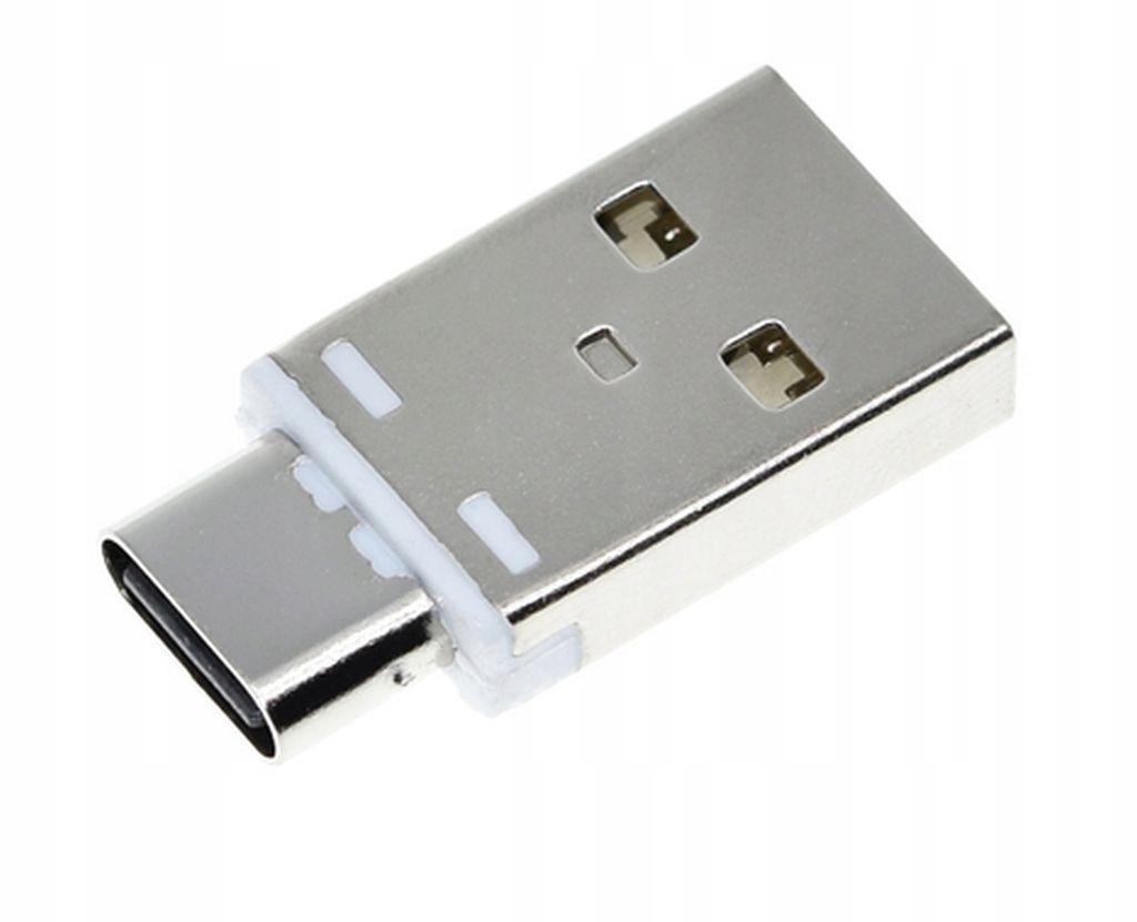 Adapter Usb Wtyk Usb Na Gniazdo Usb-c