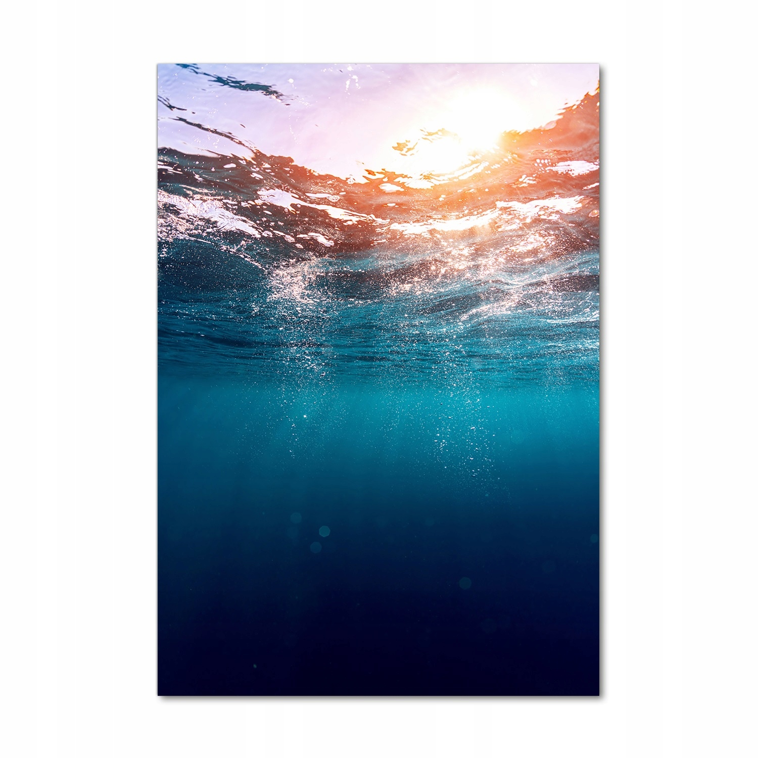 

Foto-obraz szkło hartowane Pod wodą 70x100 cm