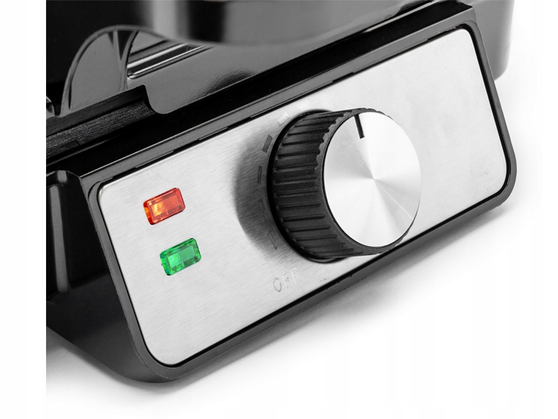 Gofrownica Huslog AK-2149 1200W Kolor dominujący srebrny/szary