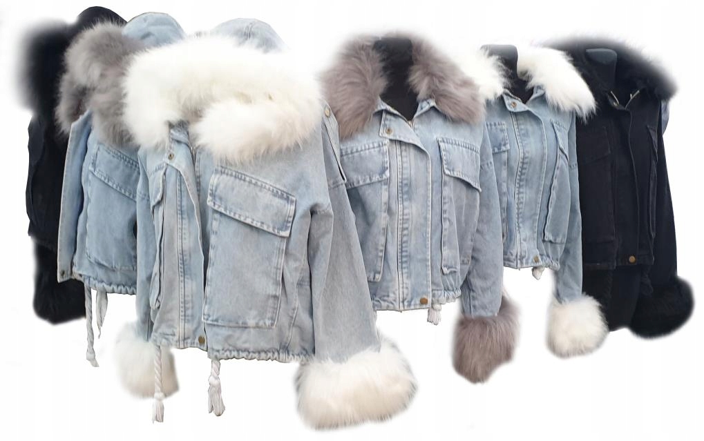 

Kurtka Jeansowa Z Futerkiem Katana Futerko Miś U