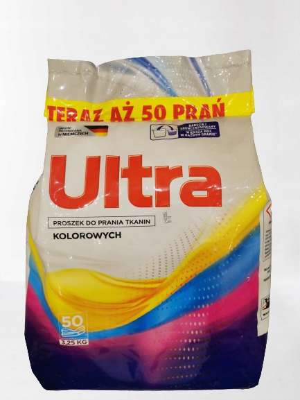 

Proszek do prania kolorów Ultra 3,25 kg 50 prań