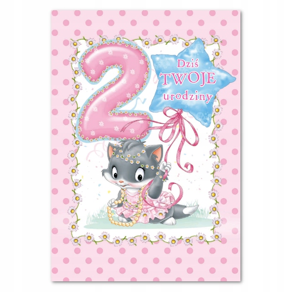 

na 2 urodzinki dla dziewczynki Premium MF7