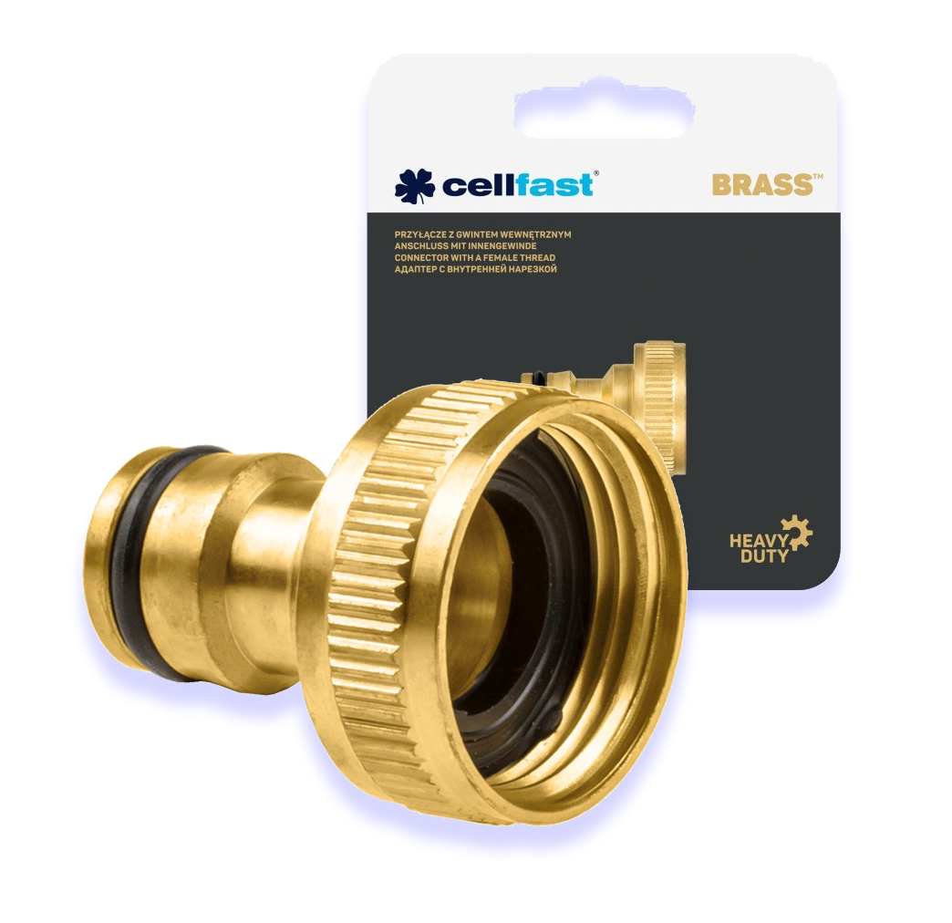 

Cellfast Przyłącze Z Gwintem Wewn 3/4 Brass 52-850