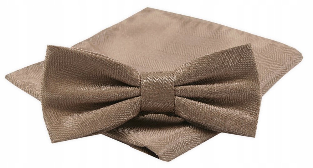 Mucha Męska z Poszetką w Zestawie - Alties - Kawa z Mlekiem