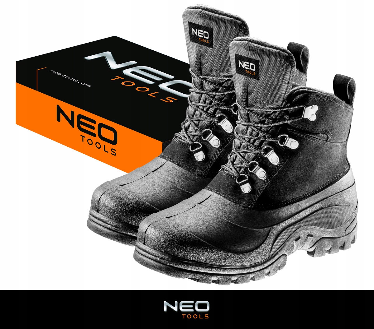 MOCNE BUTY ŚNIEGOWCE ZIMOWE MĘSKIE 82-134 NEO 43